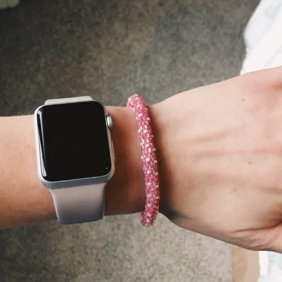 Pink and White Bracelet - Picture 2 of 3